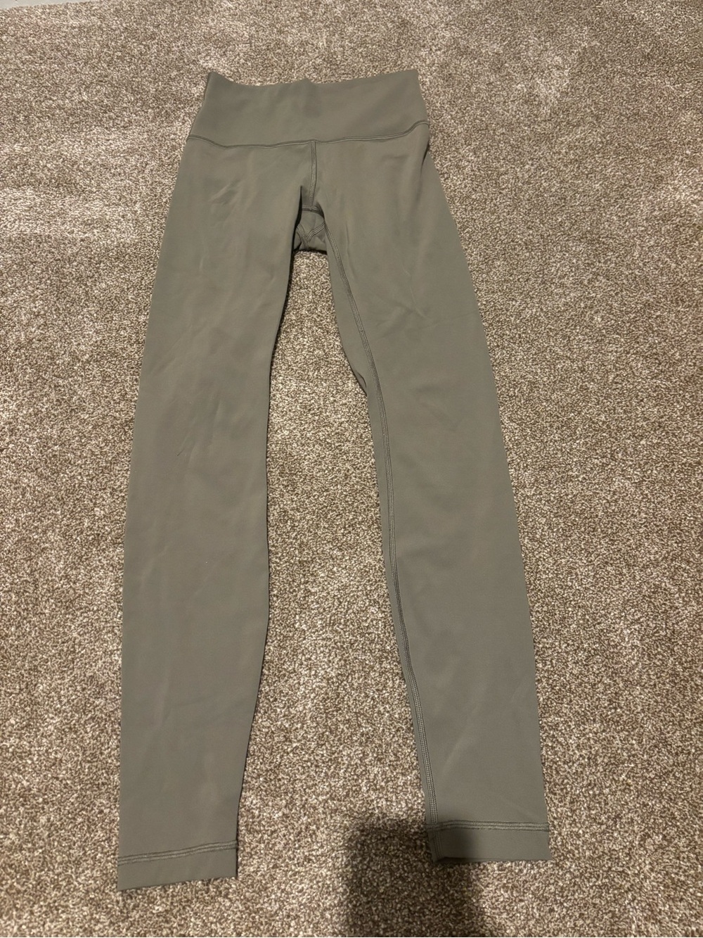 lululemon athletica Olive Green High-Rise Leggings